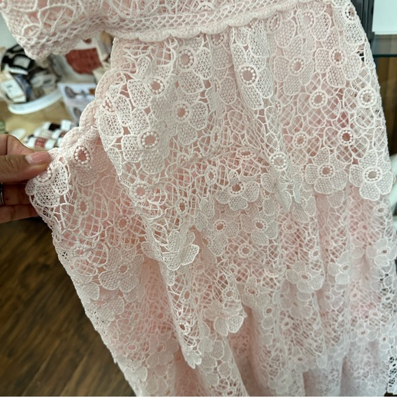 NEW BTB Los Angeles Alana Lace Maxi Dress - Picture 7 of 7
